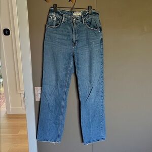 Abercrombie & Fitch Classic Blue Straight Jeans